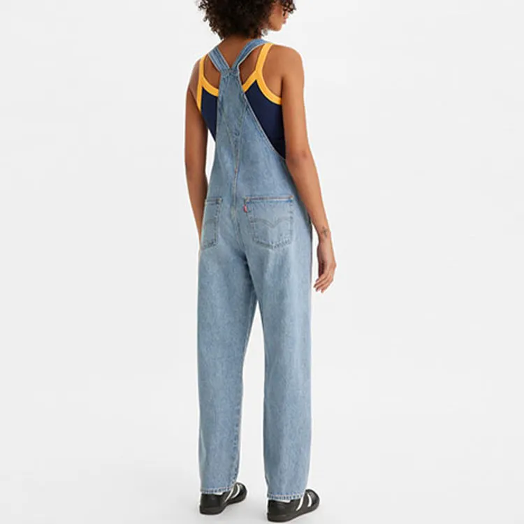 Levis Logo patch Dungarees-3