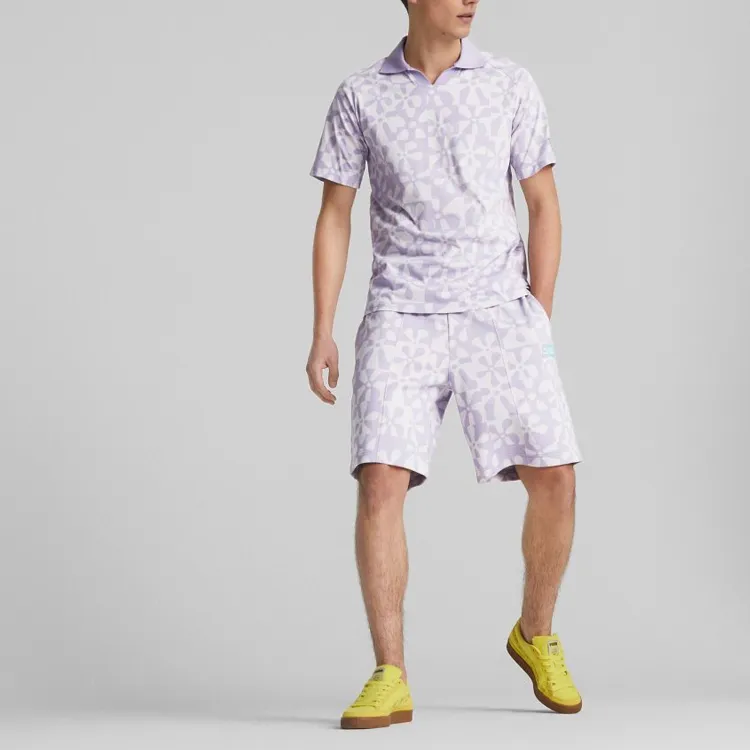 PUMA Polo Shirts Unisex Lavender-3