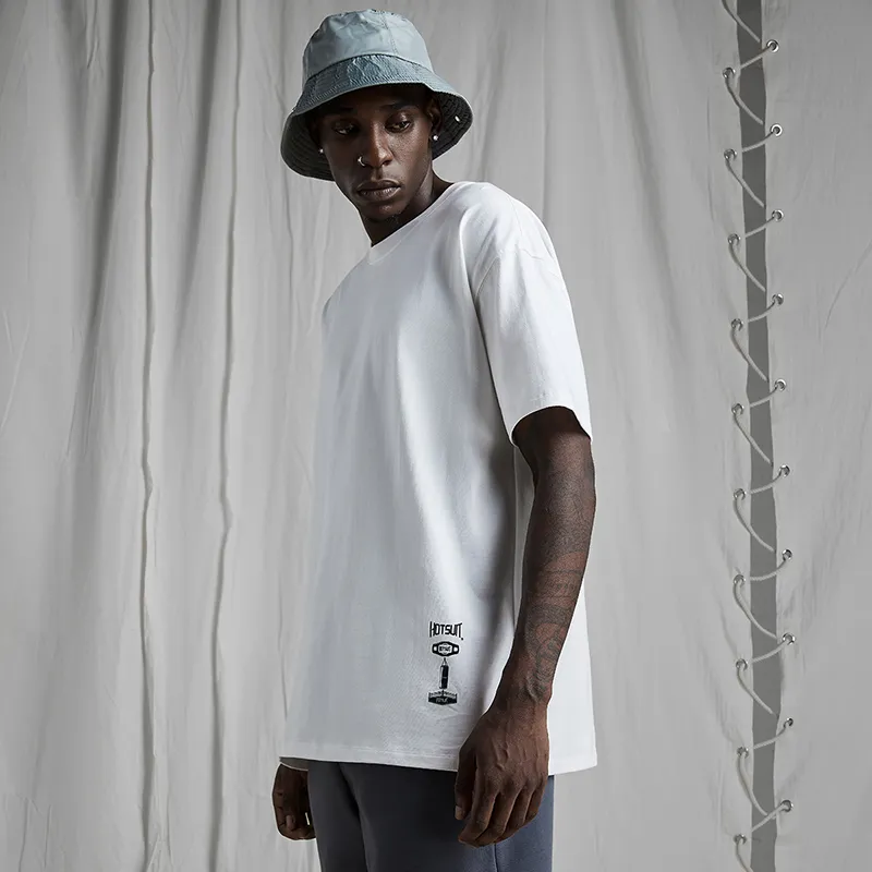 HOTSUIT x Everlast Drop Shoulder Sleeve T Shirt Men's-3