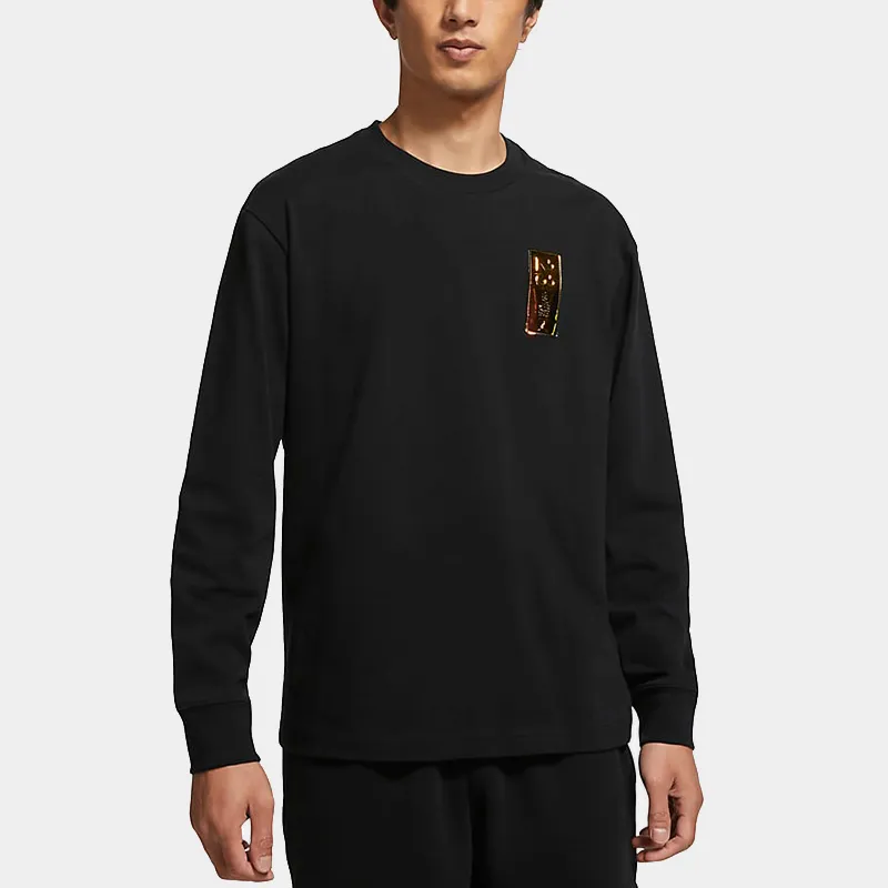 Jordan Set-in Sleeve T-Shirt Men's Black-3