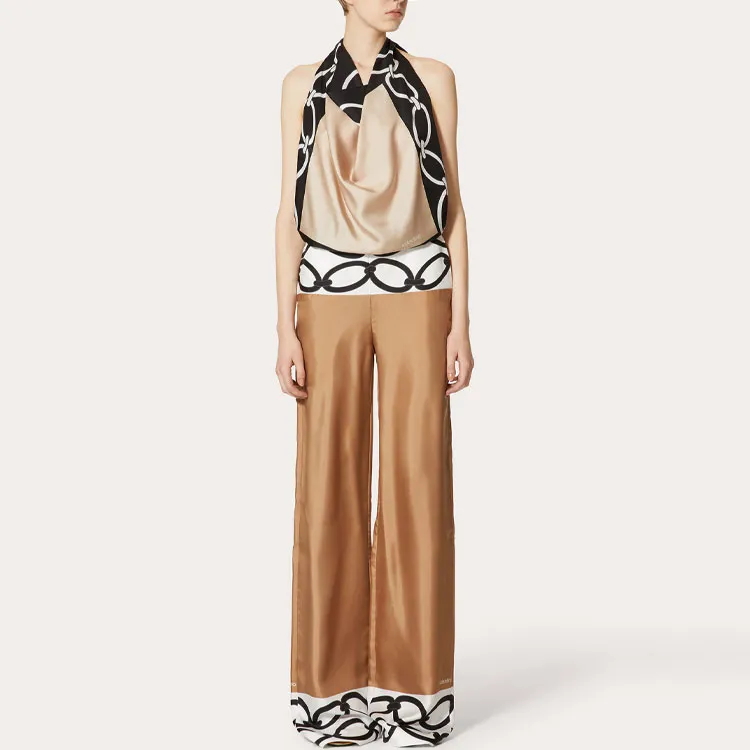 Valentino Surfaces Spring 2023 Women's Jumpsuit Women's Brown-1