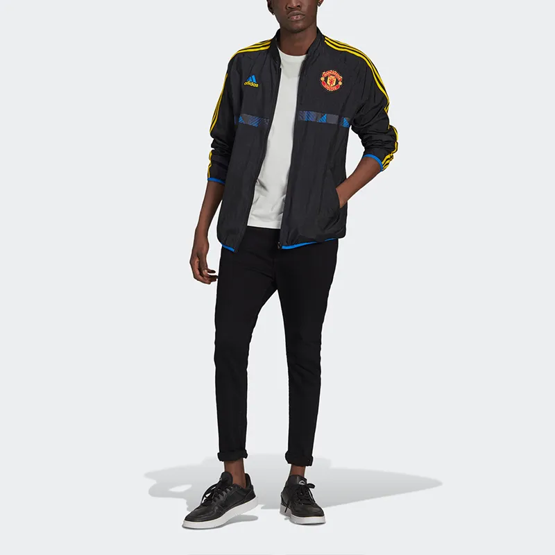 Adidas MANCHESTER UNITED THEATRE OF DREAMS Jacket Men's Black-1