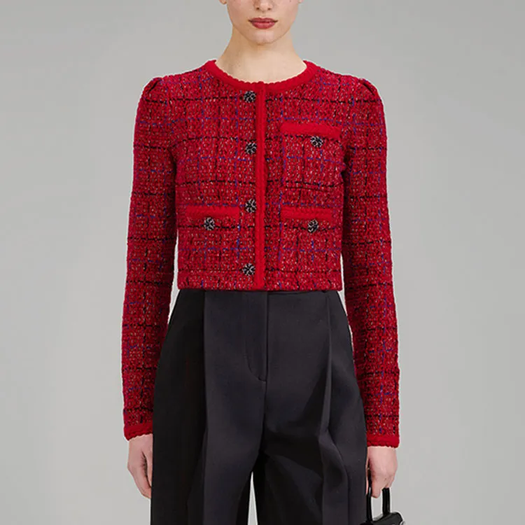 Self portrait FW22 Knitwear Women's Red-2