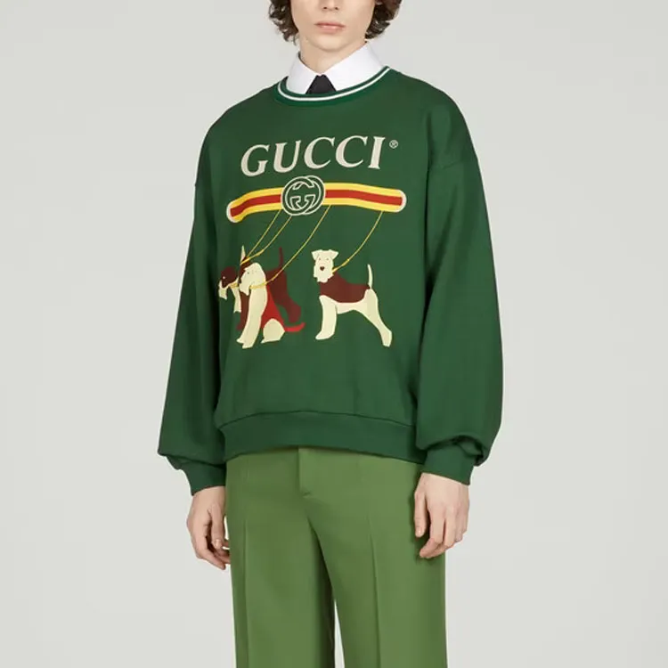 GUCCI SS23 Sweatshirt Men's Green-3