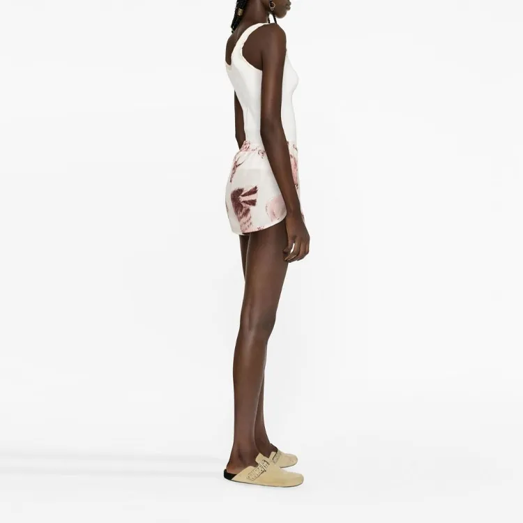 Stella McCartney Animal print Silk Shorts-3