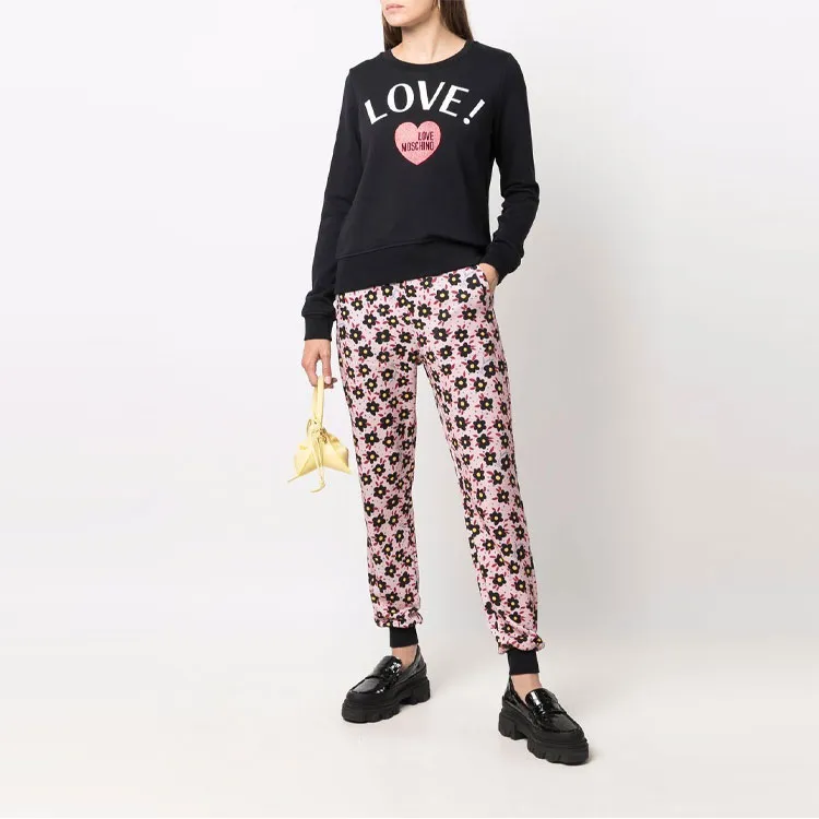 LOVE MOSCHINO Sweatshirts Women's Black-3