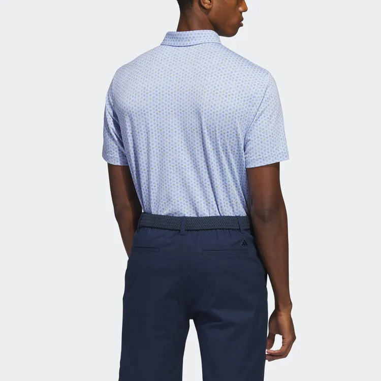 Adidas Free Shipping With AdiClub Go To Print Golf Polo Shirt-2