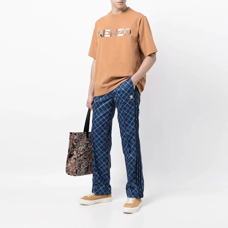 KENZO T Shirts Men Brown Yellow-3