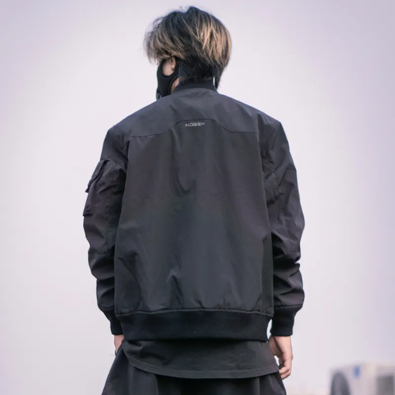 VIP Loose Fit Workwear Jacket Unisex Black-4