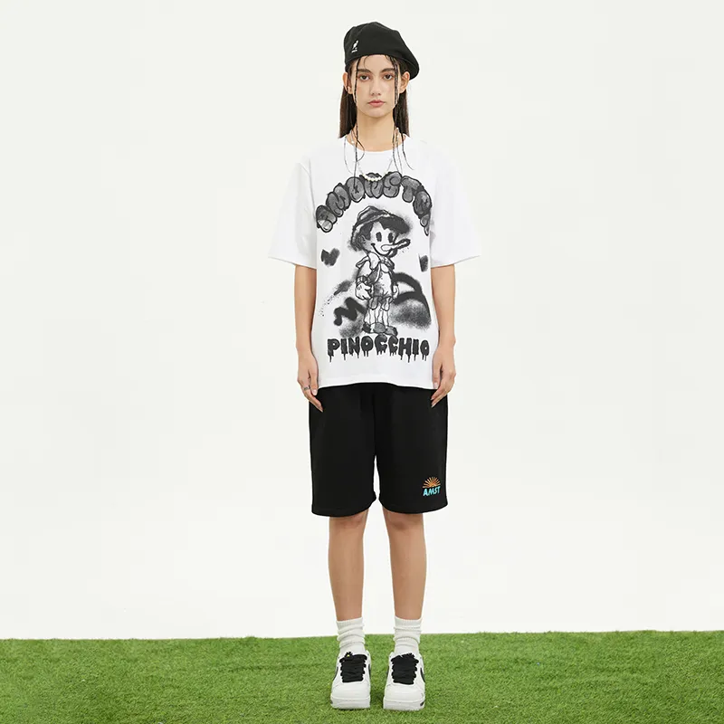 AMONSTER Straight T Shirt Unisex-7