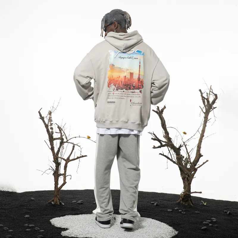 Athief Foc. Hooded Loose Fit Sweatshirt Unisex-6