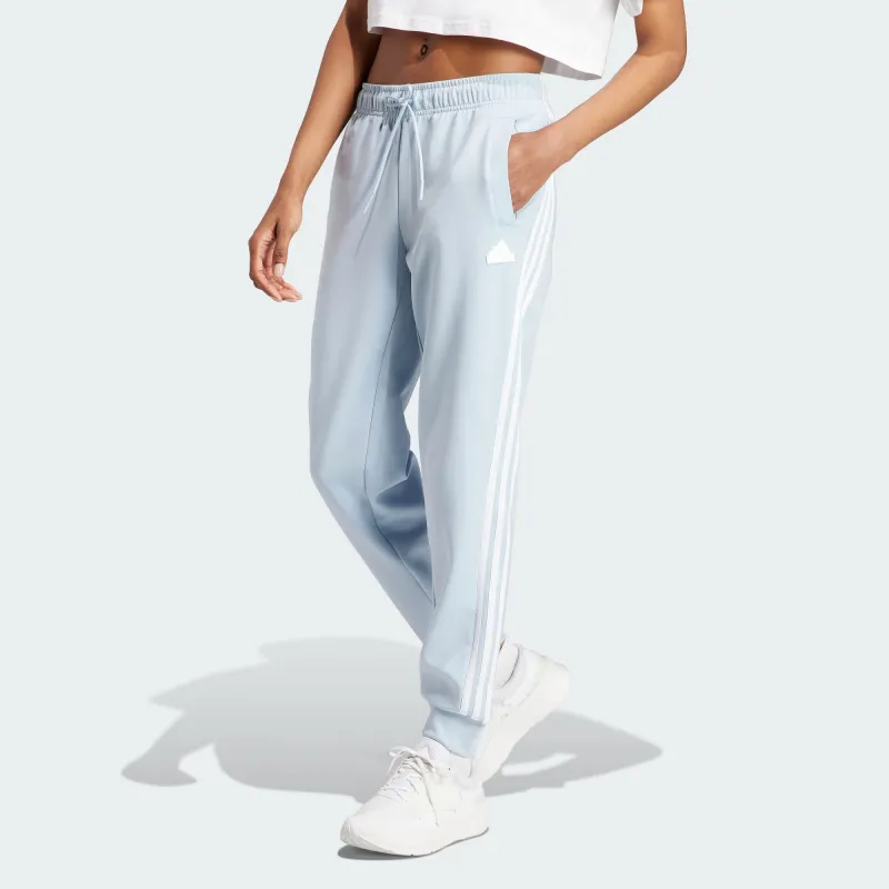Adidas Knitted Sweatpants Women's Light Blue-3