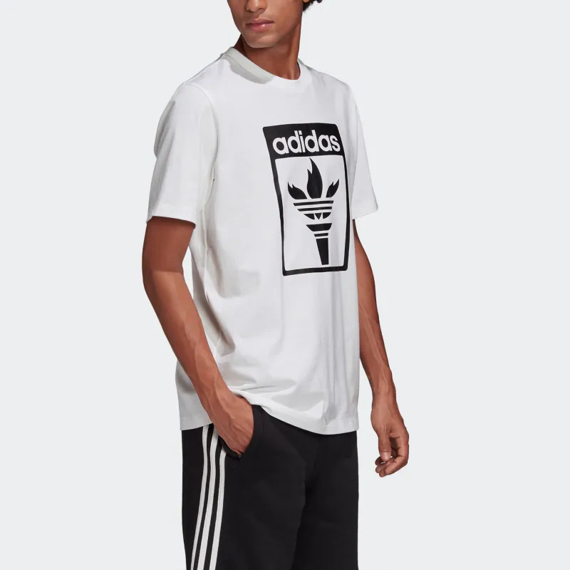 Adidas Originals OLYMPICS T Shirts Men White-4