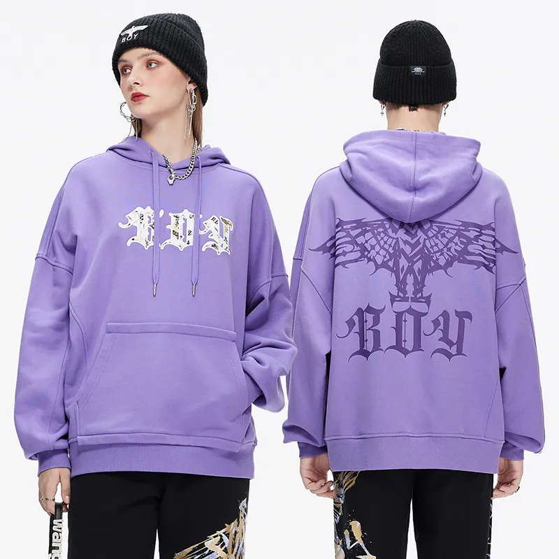 Boy London Sweatshirts Unisex Purple-2
