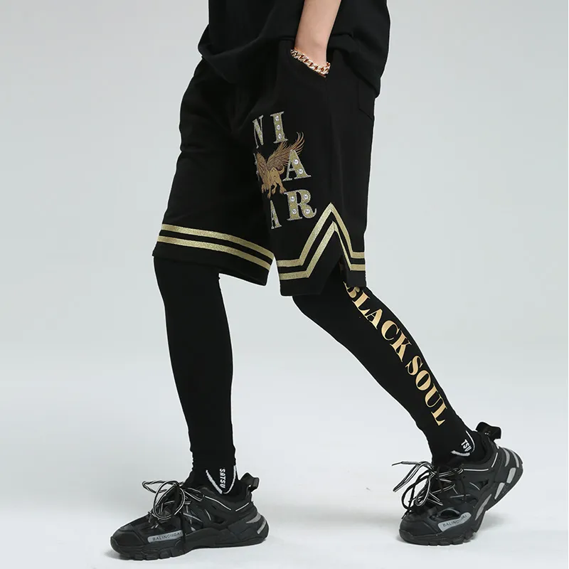 ONIARAI SS21 Loose Fit Shorts Men's Black-3