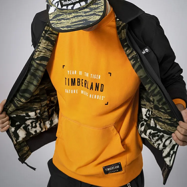 Timberland Year Of The Tiger Collection Sweatshirts Men Orange-3