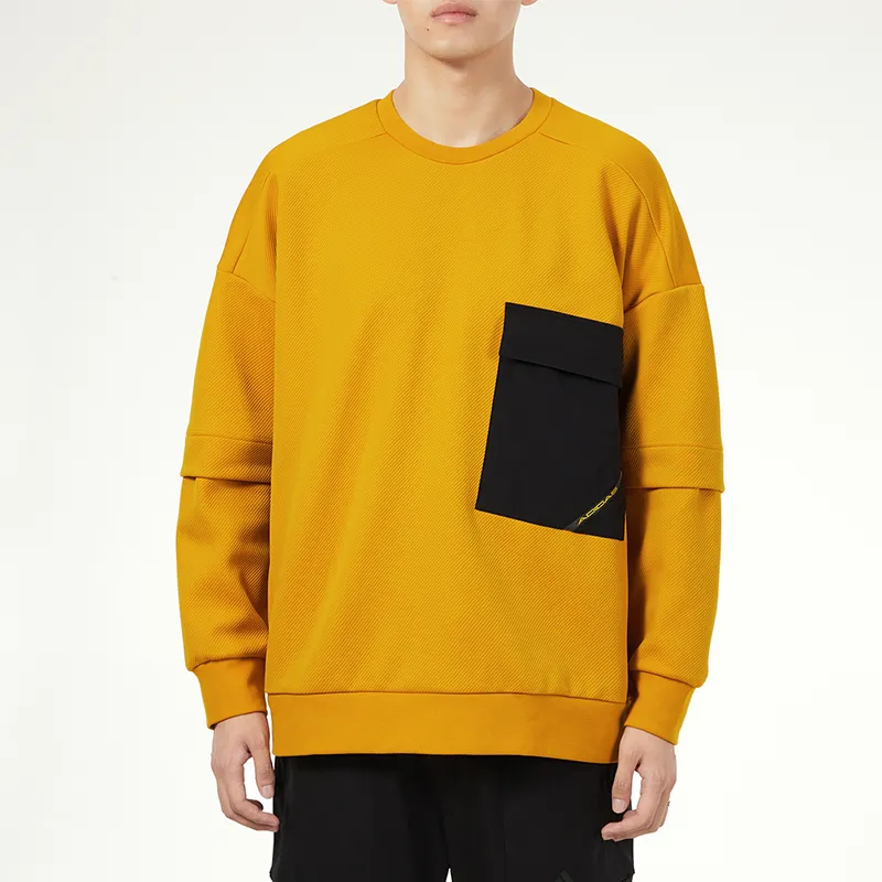Adidas Sweatshirt Men's Bright Yellow-2