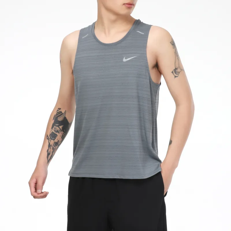 Nike Tank Tops Men Gray-3