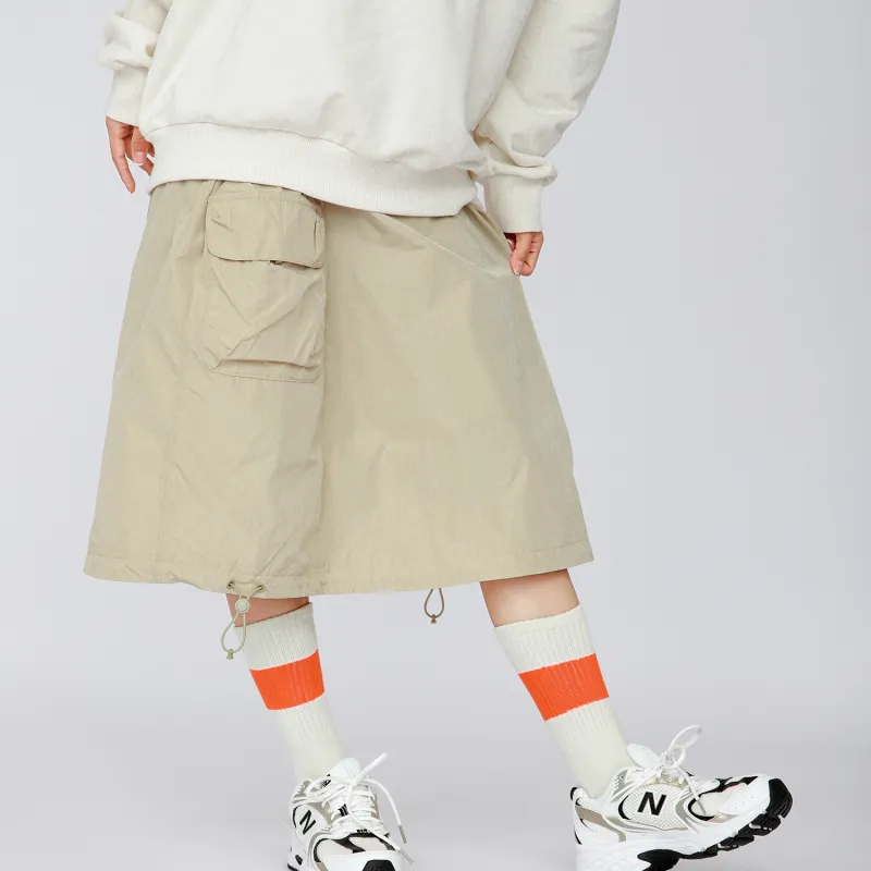 New Balance Casual Short Skirts Women's Khaki-5