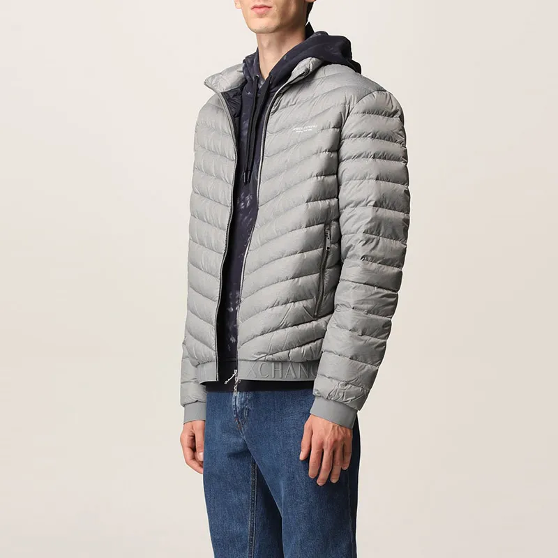 ARMANI EXCHANGEAE Down Jacket Men's Gray-4