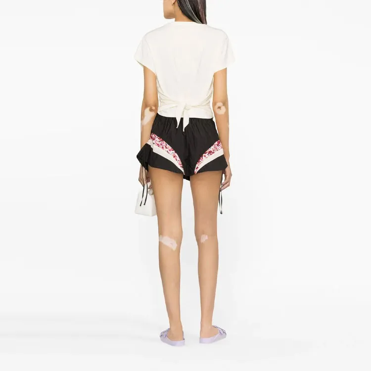ISABEL MARANT ETOILE Crop Tops Women's Ecru-2