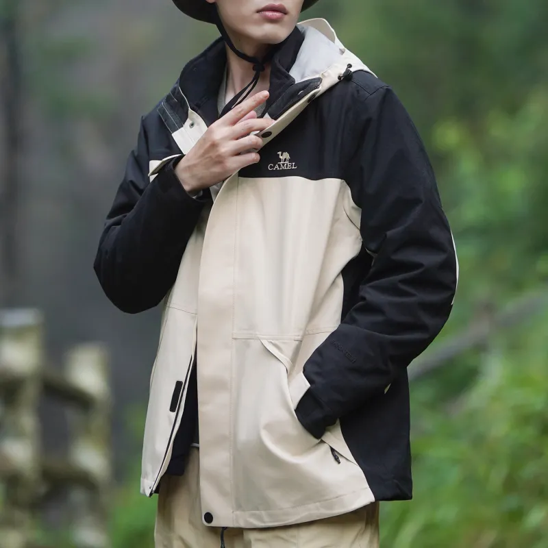 CAMEL All weather Windbreaker Jacket Men's-5