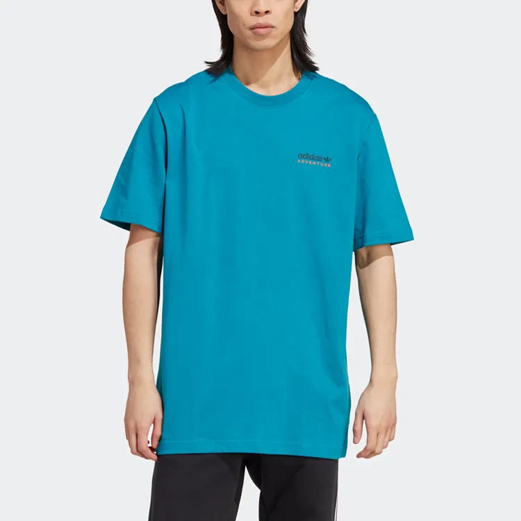 Adidas Originals T Shirt Men's Water Duck Green-1