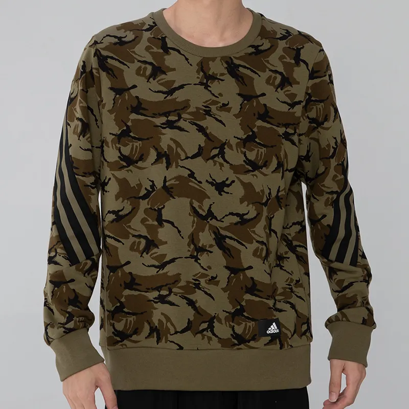 Adidas Sweatshirts Men Army Green-2