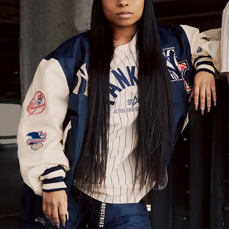 Alpha Industries X New Era Jackets Unisex Navy Blue-2