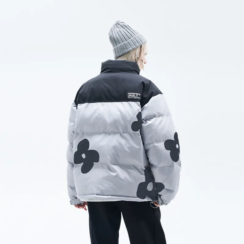 HARSH AND CRUEL Puffer Jackets Unisex-10