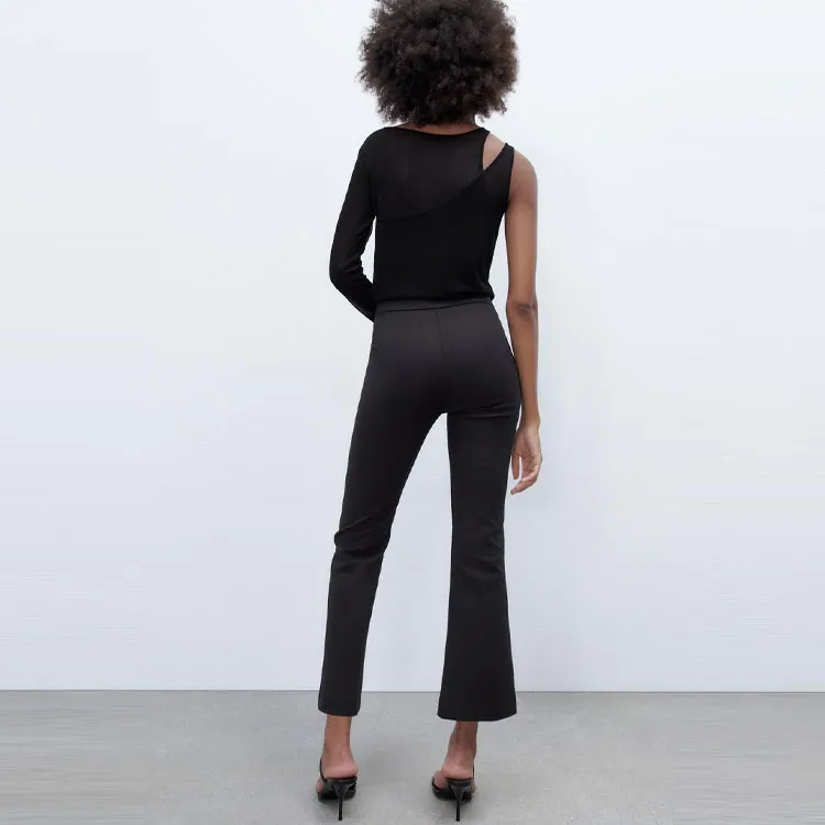 ZARA Casual Pants Women's Black-2