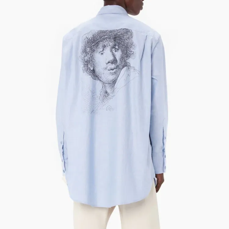 JW Anderson JW Anderson Rembrandt Shirts Unisex Blue-2
