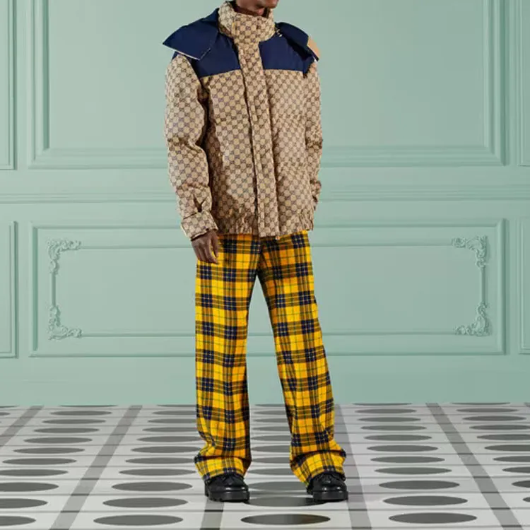 GUCCI Gg Canvas Goose Down Jacket-2