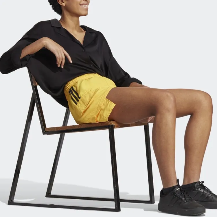 Adidas Casual Shorts Women's Gold-2