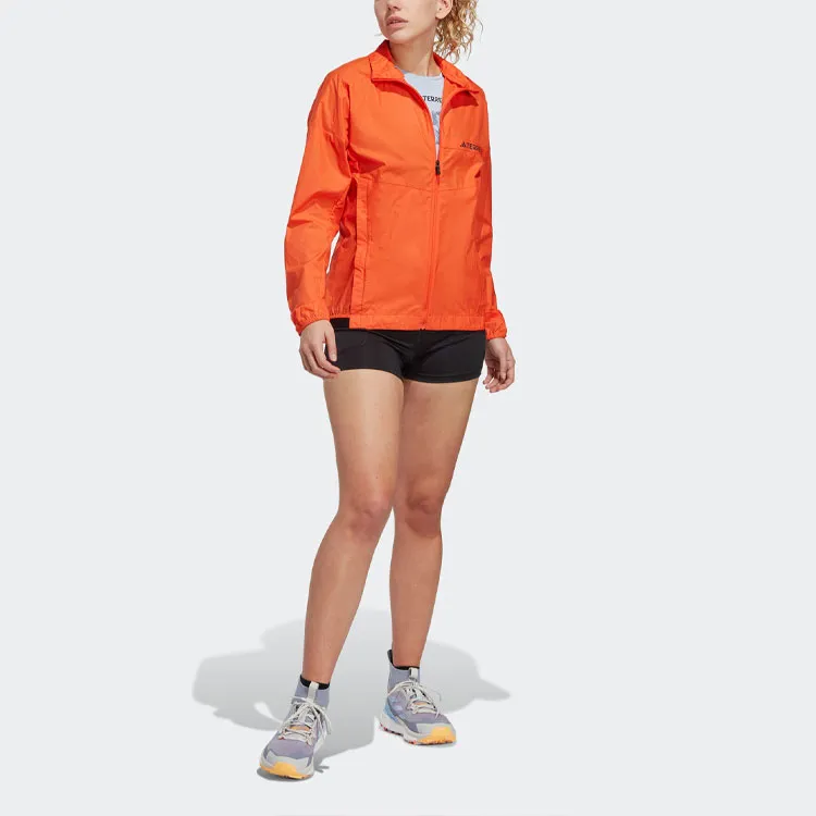 Adidas ULT Jackets Women's Half Impact Orange-5