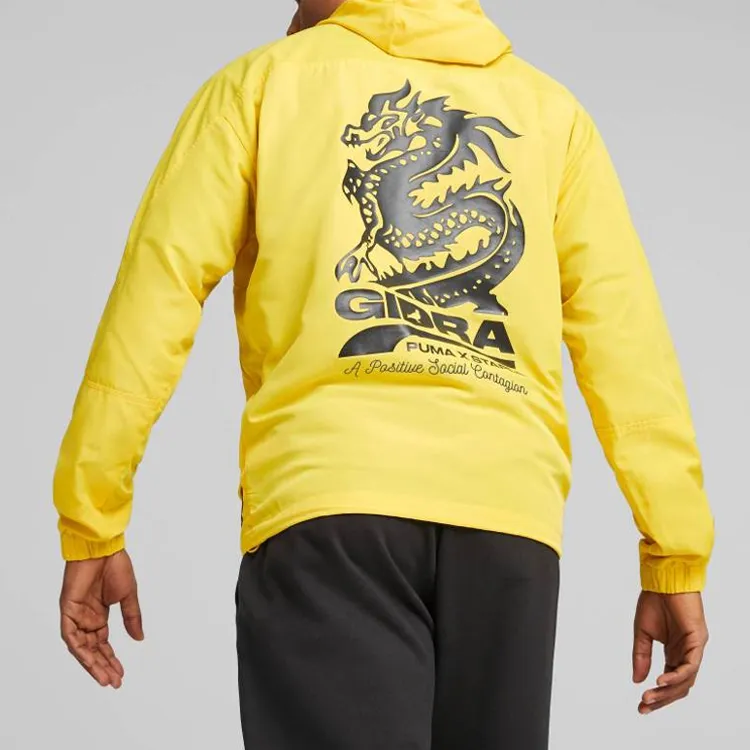 Staple X PUMA X STAPLE Co brand Jackets Unisex Yellow-4