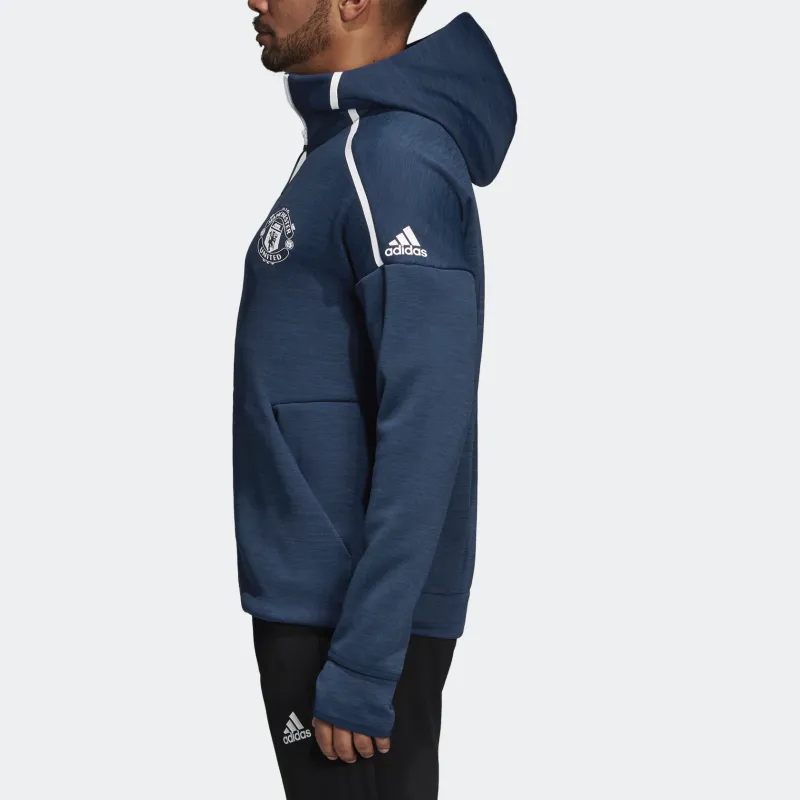 Adidas MUFC Jackets Men Blue-4