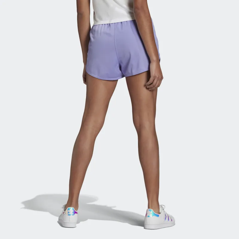 Adidas Originals Casual Shorts Women's Light Purple-2