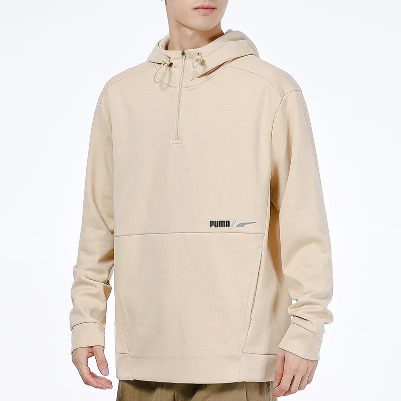 PUMA Sweatshirts Men Khaki-4