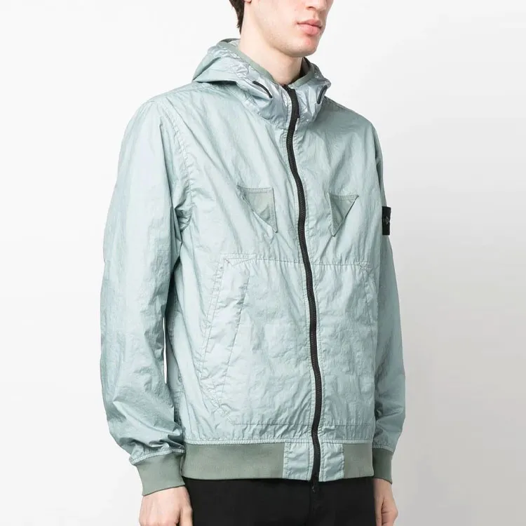 STONE ISLAND STONE ISLAND MEMBRANA 3L TC Jackets & Coats Men's Blue-3
