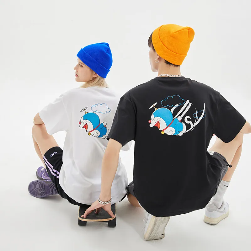 Doraemon X Nerdy X Doraemon Co Branding T Shirts Unisex-7