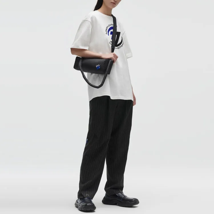 Ader Error X ZARA T Shirts Unisex Frosted White-2