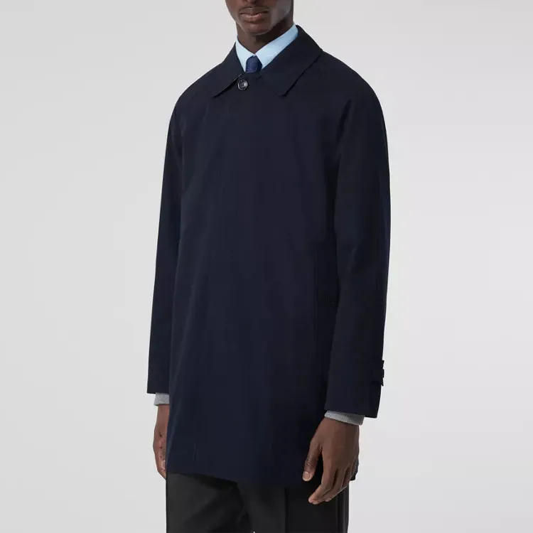 Burberry FW22 Trench Coat Men's Coal Blue-3