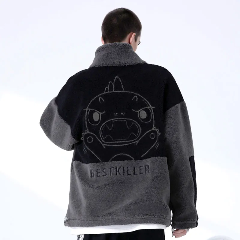 BTK Loose Fit Jacket Coat Unisex-4