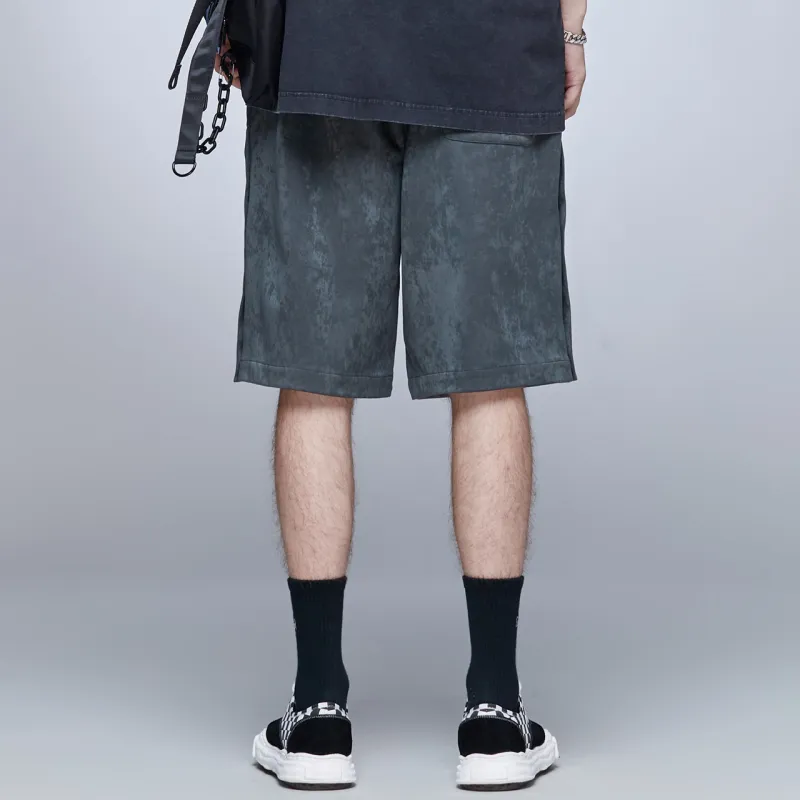 Guuka Casual Shorts Men Dark Green-4