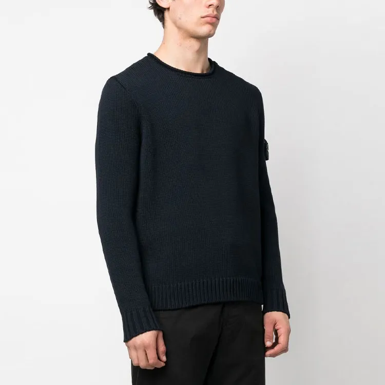 STONE ISLAND Sweaters Men Blue-3