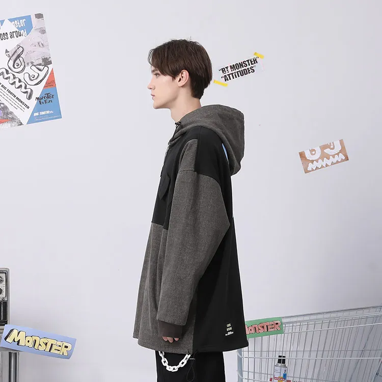 Bt Hooded Loose Fit Regular Sweatshirt Unisex-4