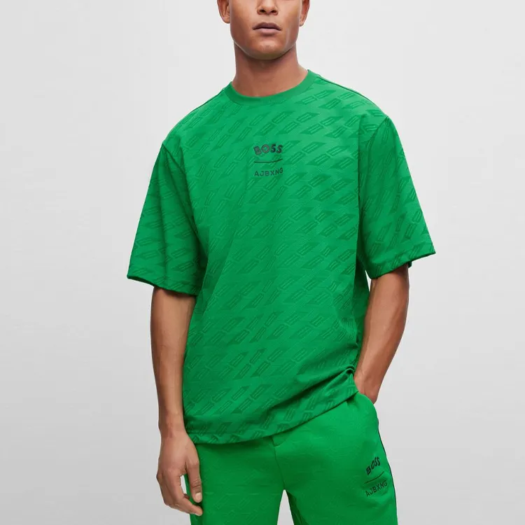 HUGO BOSS HUGO BOSS X AJBXNG SS23 T-Shirts Men Green-1