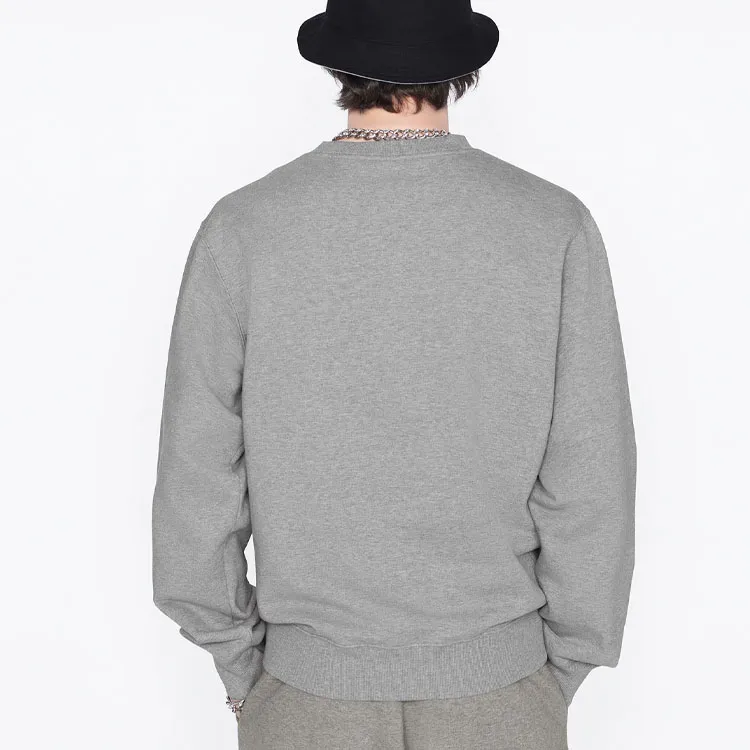 DIOR Sweatshirts Men Gray-3