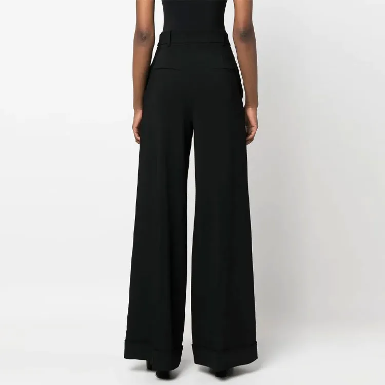 MOSCHINO Mid rise Palazzo Pant-3